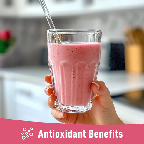 UNLEASH'D ORGANIC 16 oz 100% Organic Tart Cherry Juice Powder Pure Natural Superfood, Rich in Antioxidants & Vitamins