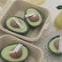 T-shin Candle,90G Avocado Shaped Scented Aroma Soy Wax Decorative Candle for Table Photo Prop Birthday Gift,Prefect