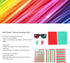 Red Green Vision Correction Cards, Red Green Myopia Training Cards Disinhibit Training Reading Aids Myopia Strabismus