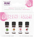 NOW Essential Oils Love at First Scent Aromatherapy Kit, 4x10ml with Child Resistant Caps