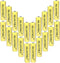 NiCd AA/AAA 600mAh 1.2V Rechargeable Batteries, 20PCS for Solar Lights, Garden Lights