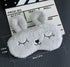 4 Pack Soft Plush Cute Animal Rabbit Sleeping Eye Mask Blindfold Sleep Masks for Kids Girls Women Home Traveling