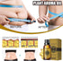 Toheok 3 Bottle Abdominal Drainage Ginger Oil,Belly Drainage Belly Off Massage Oil Massage Liquid