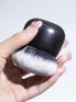 Oval Foundation Makeup Blender, Kabuki Brush For Face or Body Makeup, For Liquid or Cream Foundation, Blend & Buff Makeup, Dense Synthetic Bristles, No Handle