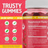 Sugar Free Prebiotic Fiber Gummies | 60 Count | Mixed Berry Flavor | Daily Digestive Health for Adults & Kids