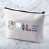 Funny Dental Assistant Gift, Dentist Gift Cosmetic Bag, Dental Student & Hygienist Gift