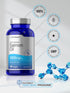 Horbaeach Wild Alaskan Salmon Fish Oil, 180 Softgel Capsules, Gluten Free, High Potency Omega-3 EPA and DHA