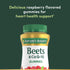 Q-10 Gummies Q10, 60 Gummies Natures Bounty Beets & Co for Heart Health, Coenzyme Beet Root Extract, Supports Healthy
