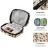 Ollabaky 7 Dog Paw Dachshund Pill Case, Portable Weekly Travel Pill Box Bag Container Days Pill Organizer Vitamin