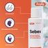 Rugby Sebex Medicated Dandruff Shampoo, 4 Oz, 2% Sulfur, 2% Salicylic Acid, Anti-Dandruff