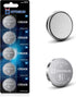 KITOSUN CR2430 3V Lithium Coin Battery for Volvo Car Key Fob, Remote Control - 5 Pcs