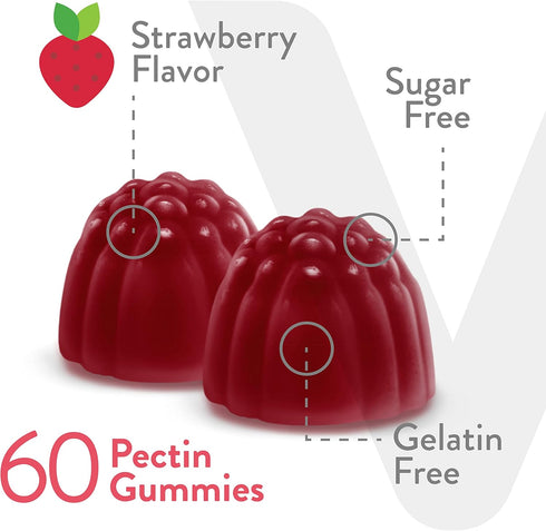 Vitamin B12 Gummies for Adults & Teens, 1000mcg, Sugar Free, Good for Energy & Metabolism, Vegan, Gelatin Free, Gluten