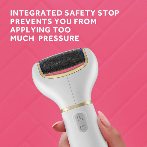 Amopé Pedi Perfect Electric Callus Remover Foot File with Diamond Crystals, Pedicure Tool for Feet, 1 Count
