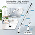 Electric Spin Scrubber, 2024 New Full-Body Waterproof Bathroom Scrubber with Power LCD Display