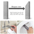 6-Pack Pumice Stone for Toilet Cleaning: Powerfully Cleans Hard Water Rings & Stains for Toilet & Bathtubs