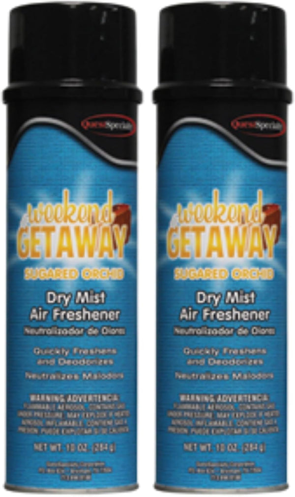 Questspecialty Corporation Quest 3161 WEEKEND GETAWAY Dry Air Freshener (Sugared Orchid) (2 Pack)