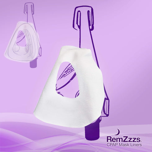 RemZzzs Full Face Cpap Mask Liners (K2-FM), Cpap Supplies and Accessories, Reduce Noisy Air Leaks and Painful Blisters,