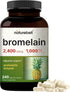 NatureBell Bromelain 1,000mg | 240 Veggie Capsules | Digestive Enzymes & Joint Support