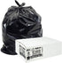 Aluf Plastics Heavy Duty 55 Gallon Trash Bags - 50 Pack - 2.0 MIL Thick - 38" x 58" - Black Garbage Bags for Lawn,
