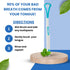 Tongue Scraper for Fresh Breath, Perfect for Adults and Kids, 3 Pack for Oral Hygiene and Bad Breath