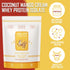 Coconut Mango Cream Boba Tea Whey Protein Isolate | 26g Grass-fed Whey Isolate Protein per Serving | No Added Sugars