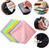Extra Large Microfiber Cleaning Cloths (12"x 12") for Eyeglasses, Reusable Cleaner Wipes for All Glasses and Screens