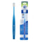 Brilliant Oral Care Adult Toothbrush with Soft Bristles, Round Head, Blue, 1 Pack