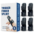 4 Pcs Trigger Finger Splints/Brace for Knuckle Immobilization, Pain Relief for Index, Middle, Ring Fingers