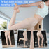 XUANSHOW 20-30mmHg Medical Compression Pantyhose, Women Compression Stockings & Leggings, Opaque Footless High Waist