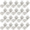 Skweawert 20 PCS AA/Double-Positive Negative Stainless Steel Metal Battery Spring Positive and Negative