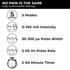 TENS 7000 Digital Muscle Stimulator Unit with Accessories for Back, Shoulder, Neck, Sciatica, Nerve, and Hip Pain Relief