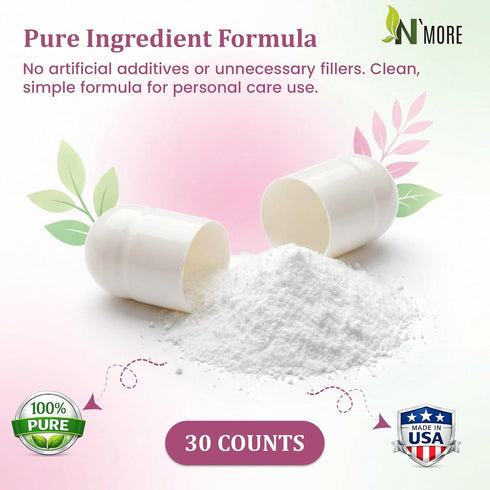Nature's Harmony 30 Count 600 100% PURE PLANT HOME Boric Acid Suppositories mg Pure Made in USA