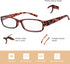 EYEGUARD Readers 4 Pack of Thin Elegant Women's Reading Glasses with Beautiful Patterns, 2.50