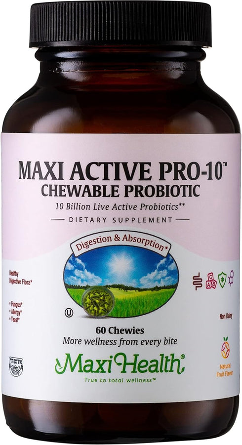 Chewable Probiotic Supplement, 15 Strains, 60 Tablets, Kosher