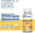 SOLARAY Vitamin B-12 2000 mcg No Sugar, Natural Cherry Flavor Healthy Energy & Red Blood Cell Support 90 Lozenges