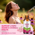 Immune, 4 Oz Lymphatic Drainage Supplements Drops for Lymph System Support, Cleanse & Detox, Liver Health