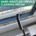 Prelady 6-Pack Hard Bristle Crevice Cleaning Brush, Best Tool for Cleaning Grout, Gaps, and Sink, Home Cleaning