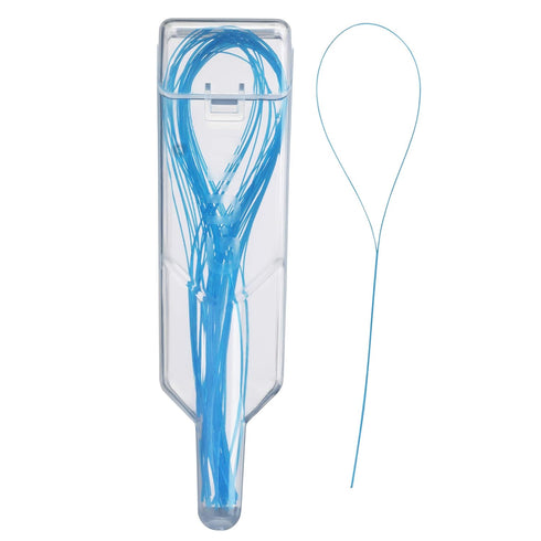 GUM Eez-Thru Floss Threaders, Dental Flossers for Braces, Bridges & Implants, 25 Count