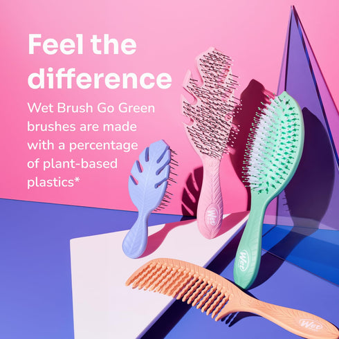 WetBrush Go Green Detangler, Green