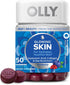 OLLY Glowing Skin Gummy, Hydrated & Youthful Skin,* Hyaluronic Acid, Collagen Peptides,