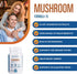 Clinical Effects Mushroom Formula 10, Natural Supplement for Focus, Mood, Brain Booster Support, 60 Veggie Capsules