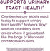 Nature's Way Premium Blend Cranberry Supplement with Vitamin C, 60 Tablets for Urinary Tract Health Support