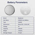 Brightown CR2032 Batteries, 3V Lithium Coin Cell Batteries, 60 Count for Small Electronic Devices