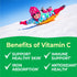 Kids Vitamin C Chewable Tablets 250mg - Vegan, Gluten Free, Nut Free - Tasty Natural Cherry Flavor - 120 Chewables