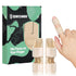 2PCS Finger Splints, Finger Brace for Trigger Finger, Arthritis, Pain Relief for Index, Middle, Ring Finger (Beige)