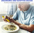 12pcs Foam Grip Tubing Adaptive Utensils Grip Tubing, Built Up Grip Aid for Utensils, Tools for Elderly, Disabled,