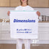 8 Gallon Drawstring Garbage Bags, 0.8 Mil Ultra Strong Medium Kitchen Trash Bags, 50 Count, White, Unscented
