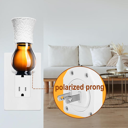 Pluggalble Oil Diffuser and Essential Oil, Sweet Rum, 1 fl. oz, 30 Days' Non-toxic Air Freshener