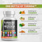 Turmeric Curcumin 30000mg, Ginger 3000mg, Moringa 50000mg, Joint Support Supplement for Women and Men, 120 Caps