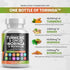 Turmeric Curcumin 30000mg, Ginger 3000mg, Moringa 50000mg, Joint Support Supplement for Women and Men, 120 Caps